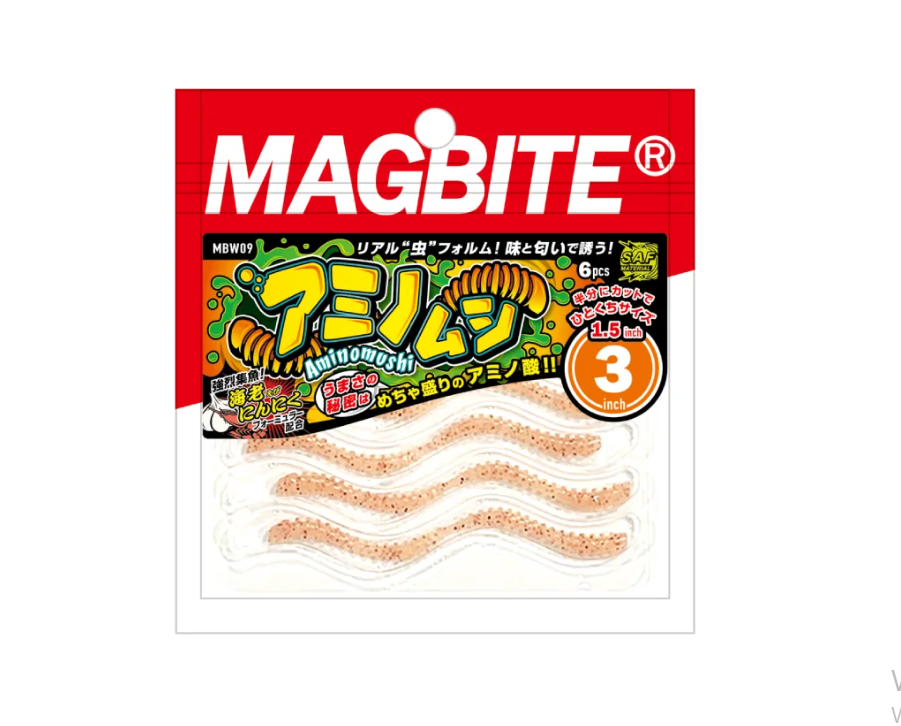 Magbite%20Aminomushi%203’’%2076mm%2020%20Appicciato%20Kokulu%20Silikon%20Yem