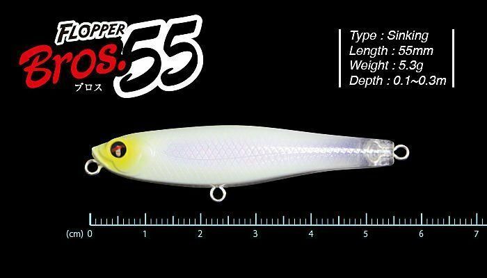 Tict%20Flopper%20Bros%2055mm%205,3gr%2010%20Glow%20Head%20Whitebait