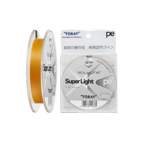 Toray Saltline Super Light PE 150mt 0.2PE