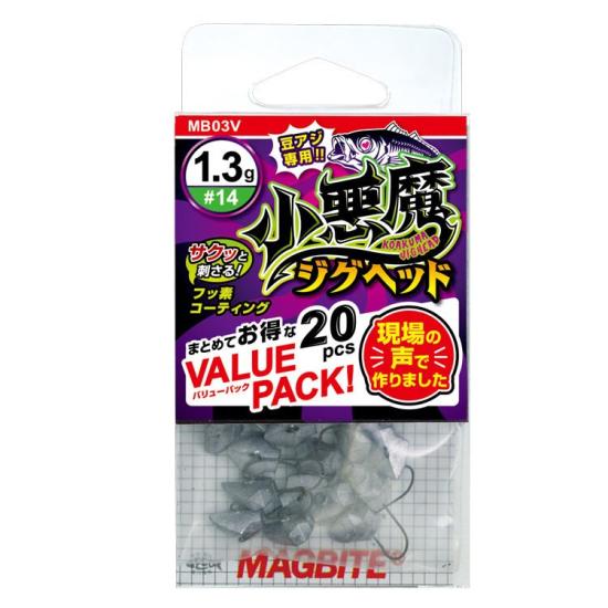 Magbite Koakuma Jighead Value Pack 1,3gr (20PCS/Pack)